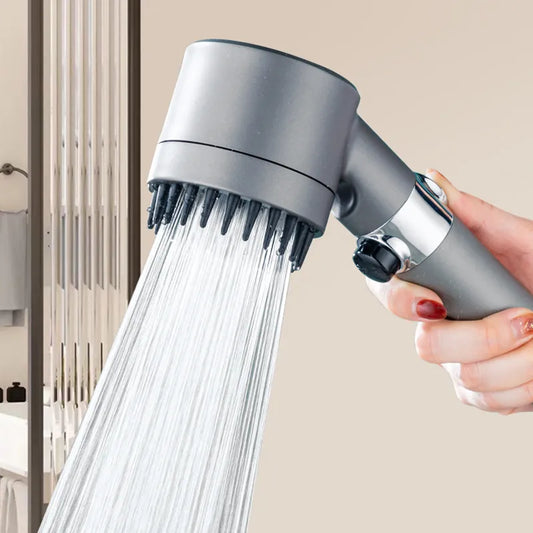 3-Mode High-Pressure Showerhead with Filter